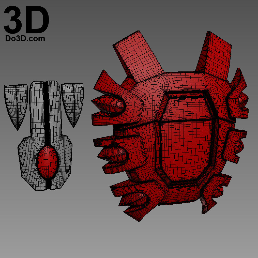 The Superior Spider-man Backpack + Gauntlet Set | 3D Model Project #1710