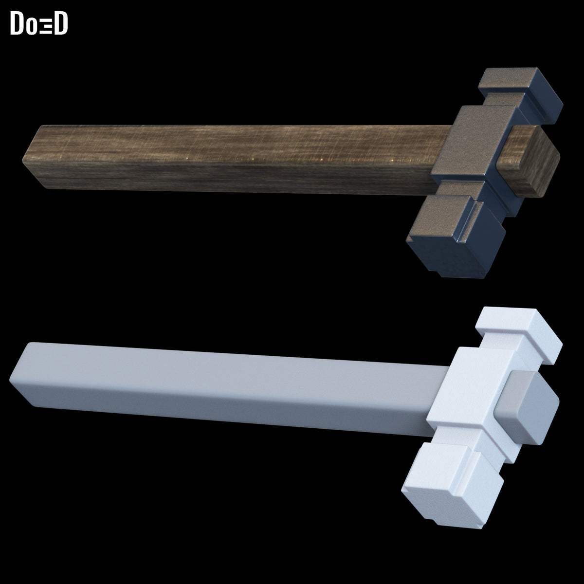 Crafting Hammer Minecraft Movie | 3D Printable Model STL File #CH13