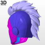 Captain Marvel Helmet + Mohawk Concept | 3D Printable Model #4547