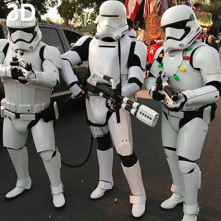 Flametrooper Armor Star Wars VII TFA | 3D Printable Model Project #247