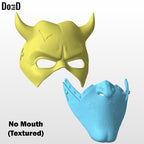 The Grabber Mask from The Black Phone Swappable Smiling Frowning No Mouth #GBP12