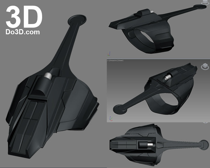 Spider-man Homecoming Web Shooter | 3D Model Project #1005