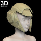 Rey's Training Helmet Star Wars Rey and D-O , 3D Printable Printable Model #6344