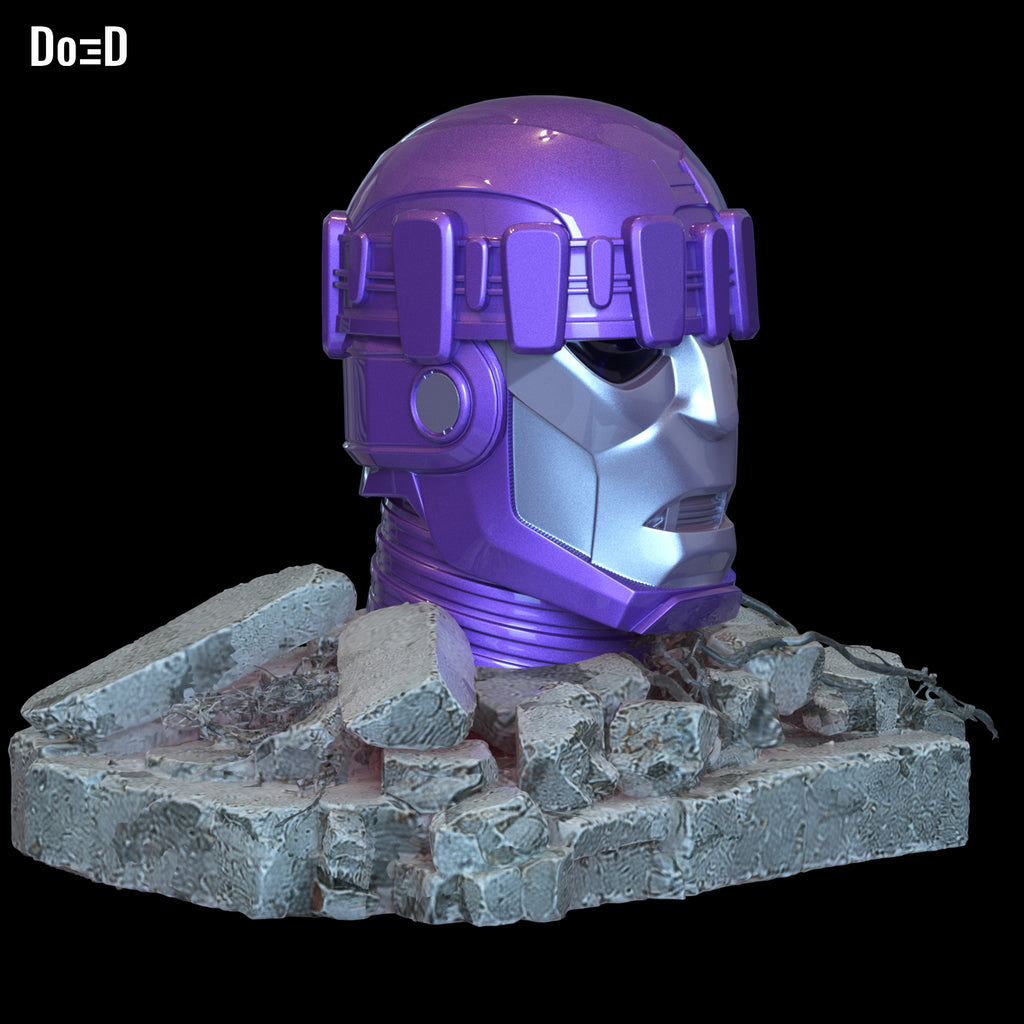 Sentinel Head Life-size Statue Helmet Avengers Doomsday 3D Printable Model #SD9