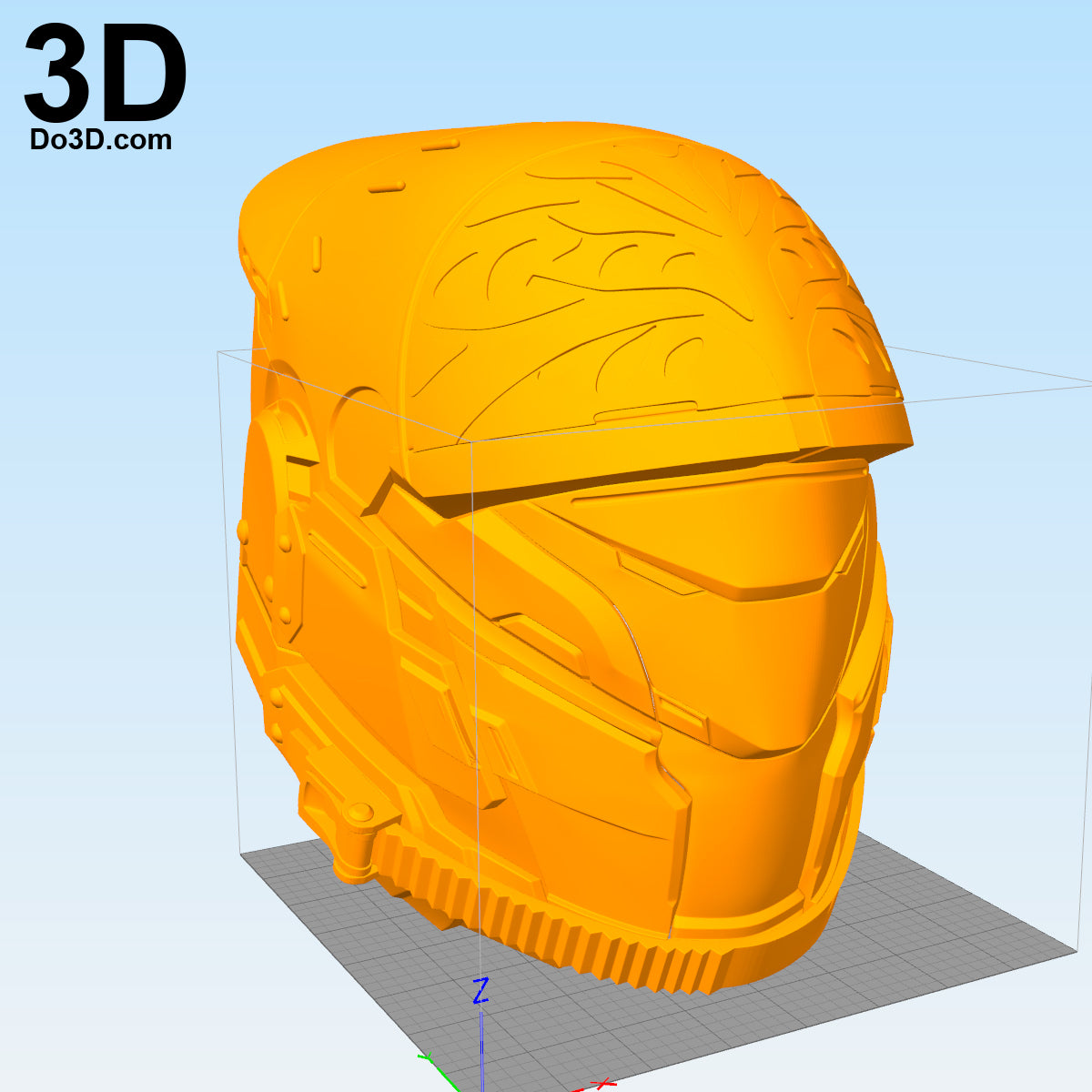 Iron Breed Great Helm Titan Destiny Helmet | 3D Printable Model #2229