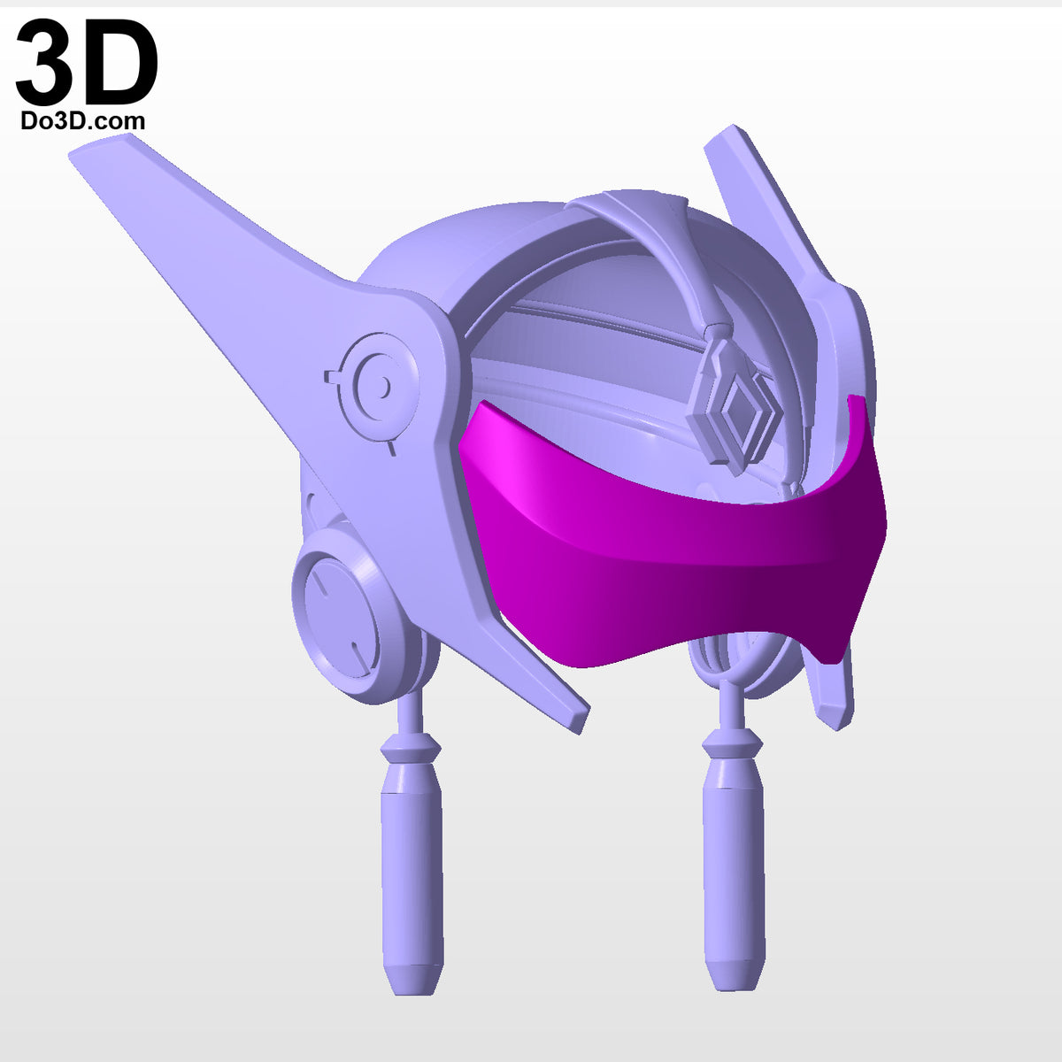 Symmetra Overwatch Cosplay Helmet and Armor 3D Printable Model Print File #5058