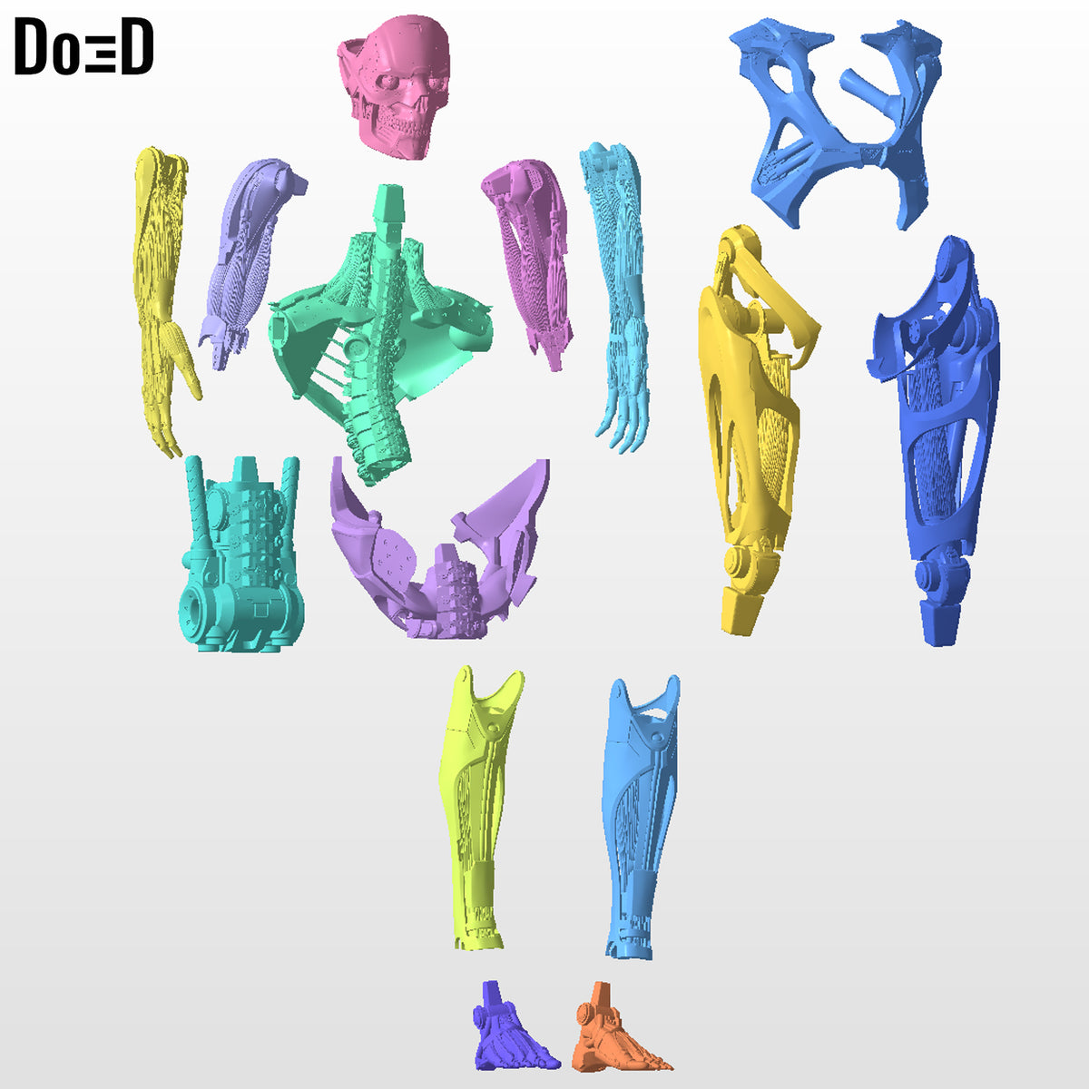 Terminator Rev-9 Statue | 3D Printable Model #TR9