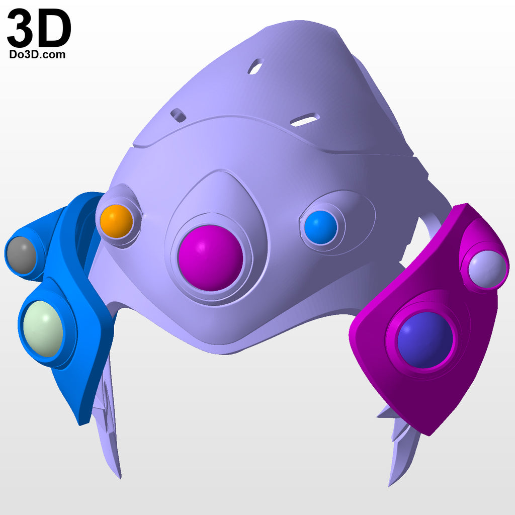 WidowMaker Overwatch Helmet | 3D Model Project #2964