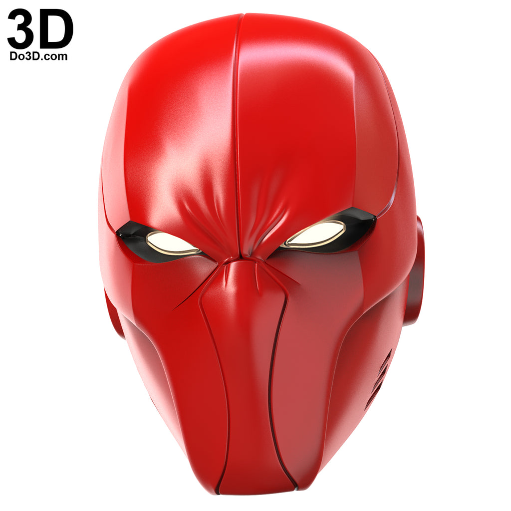Red Hood Arsenal Helmet Original Design by Do3D.com | 3D Model Project #4261