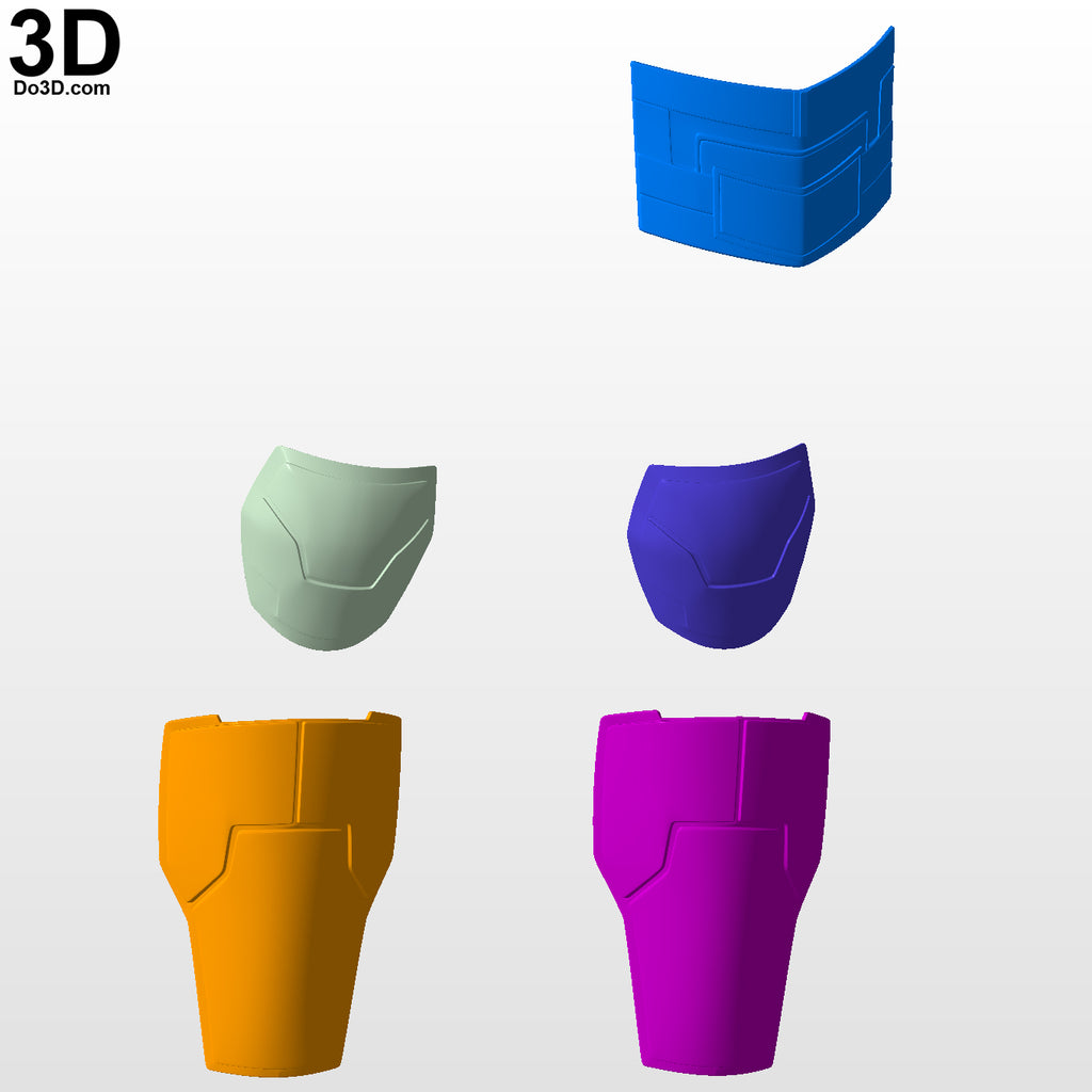 Vigilante Armor and Sword from Peacemaker 3D Printable Model STL File #V284