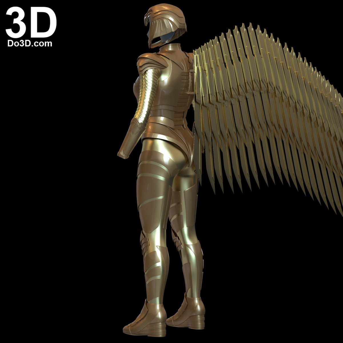 Wonder Woman 1984 Diana Golden Eagle Armor | 3D Model Project #6638