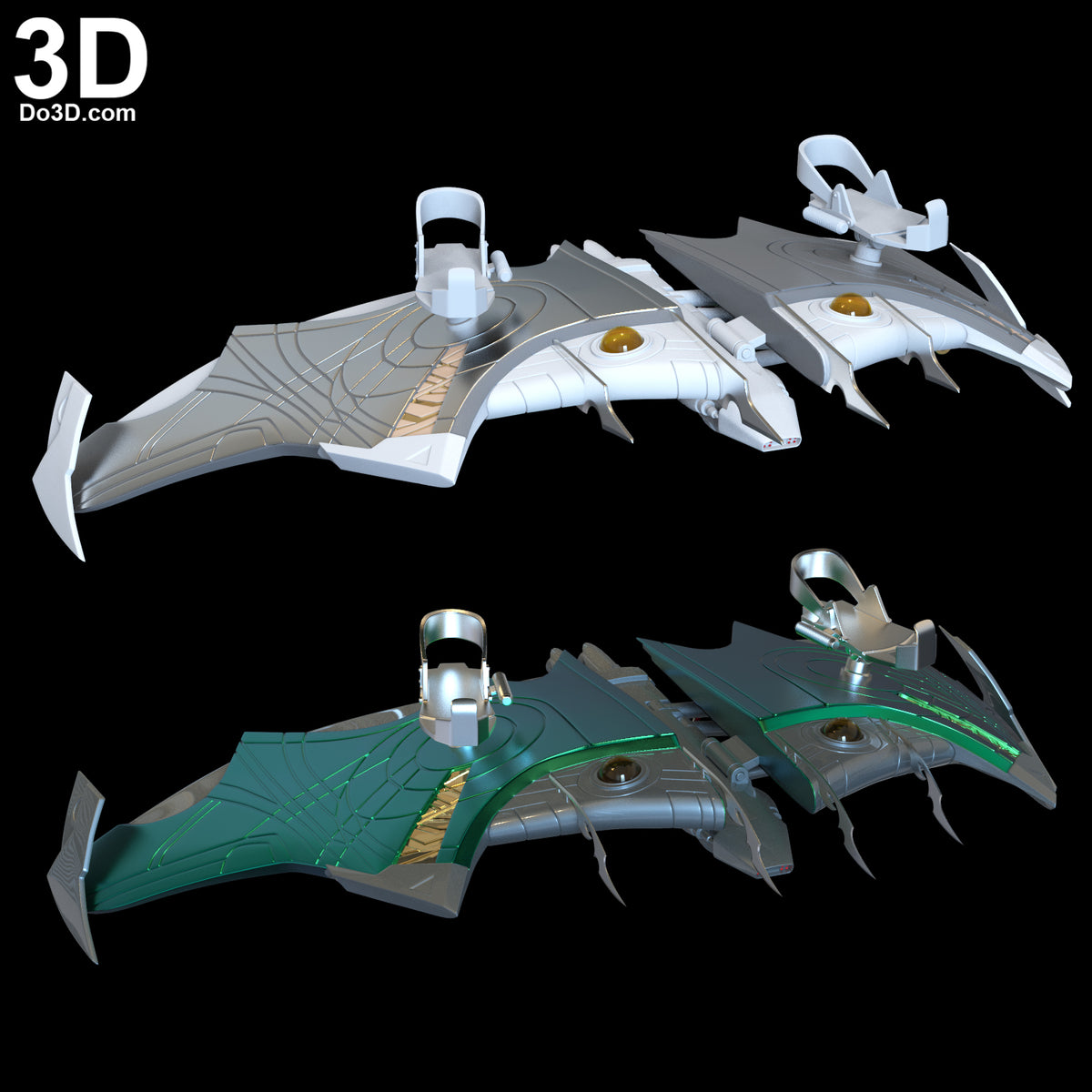 Green Goblin Glider Hover Board | 3D Printable Model Print File #GG09