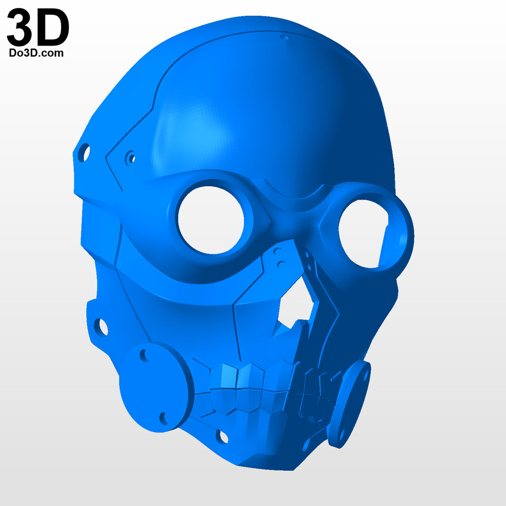 Death Gun Mask  | 3D Printable Model #1035