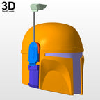 Boba Fett Star Wars Helmet (From Mandalorian) | 3D Printable Model STL File #BF1