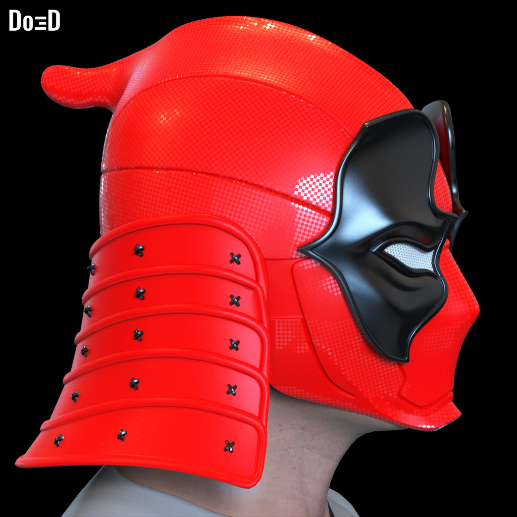 Samurai Deadpool Variant helmet | 3D printable model file #SD371