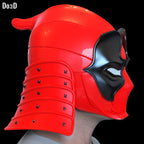 Samurai Deadpool Variant helmet | 3D printable model file #SD371
