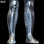 Female Gambit Girl Full Body Armor Set 3D Printable Model STL File #FG854