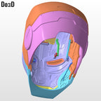 Iron Man Mark II Helmet (MK 2) | 3D Printable File #N37
