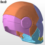 Iron Man Mark II Helmet (MK 2) | 3D Printable File #N37