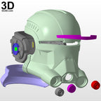 Echo Helmet Bad Batch 3D printable model print file STL #EC641