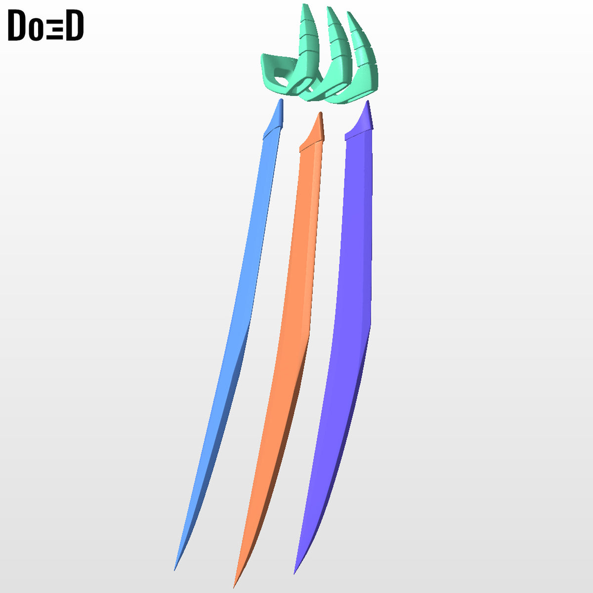 Wolverine X-Men Days of the Future Past Claws only | 3D Printable Model #WC15