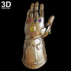 Thanos Infinity Gauntlet Forearm & Glove D23 | 3D Model Project #3944