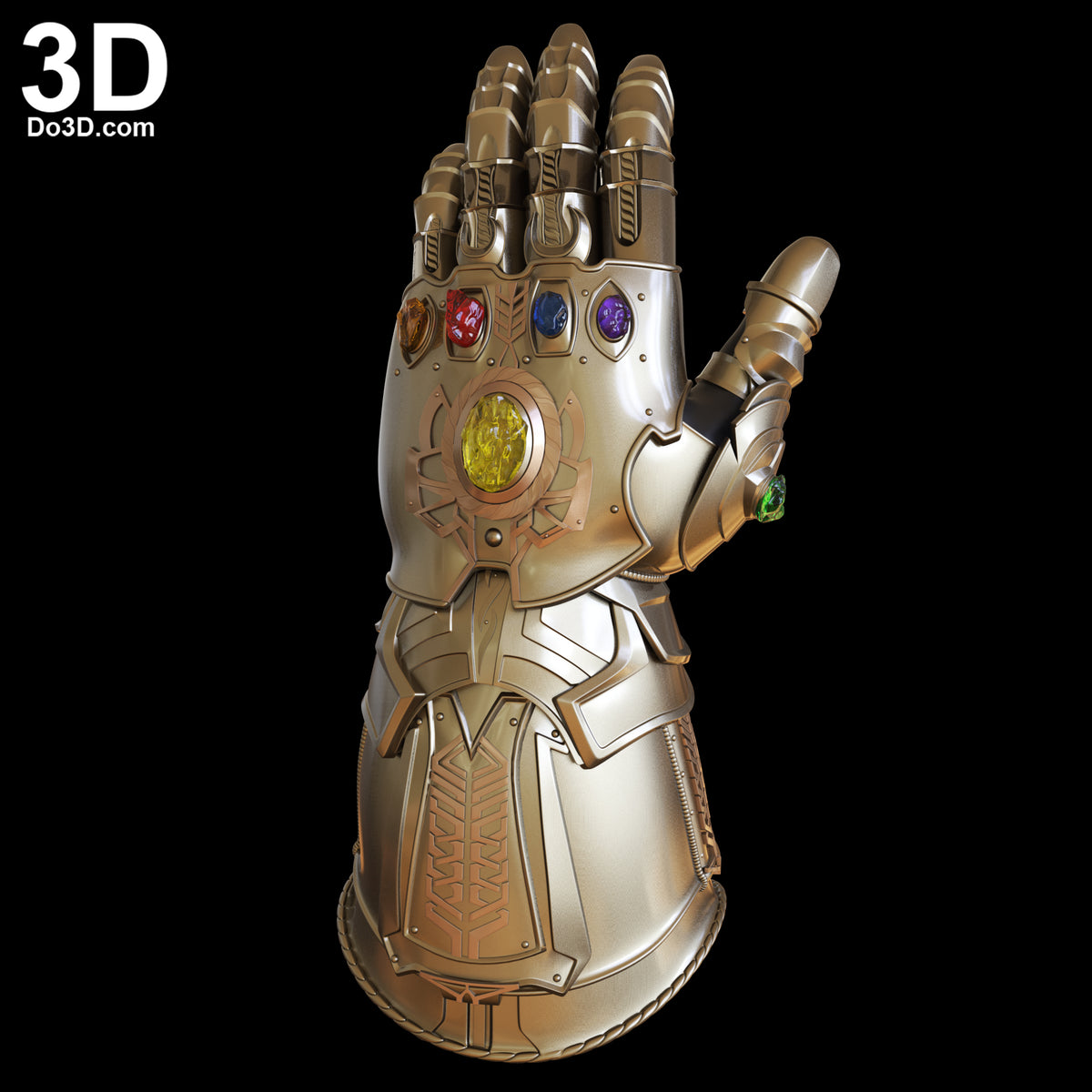 Thanos Infinity Gauntlet Forearm & Glove D23 | 3D Model Project #3944