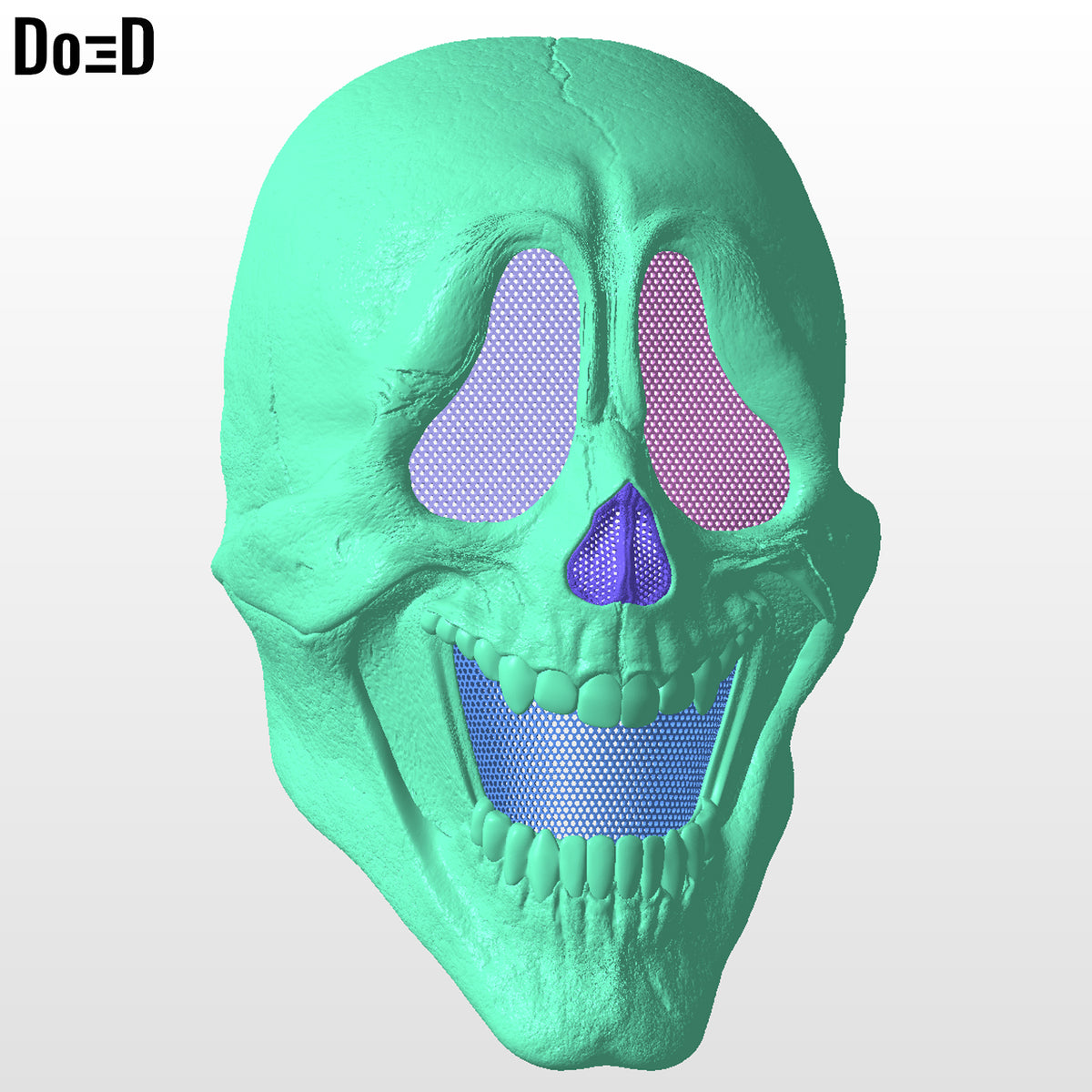 Wazzup Skeletor 2 Mask Masters of the Universe Scary Movie 3D Print File STL #W2