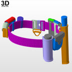 The Batman Utility Belt, Pocket, Pouch Boxes 3D Printable Model Print File #TB67