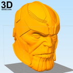 Thanos Helmet and Face Shell | 3D Printable Model #2058