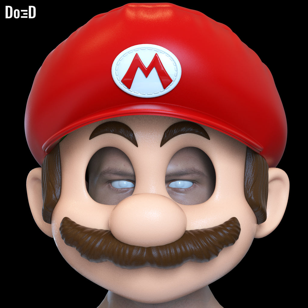 Mario Super Mario Movie Helmet | 3D Printable Model #SML99