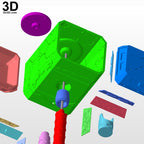 Broken / Cracked Mighty Thor Mjolnir Hammer | 3D Printable Model STL File #MT14