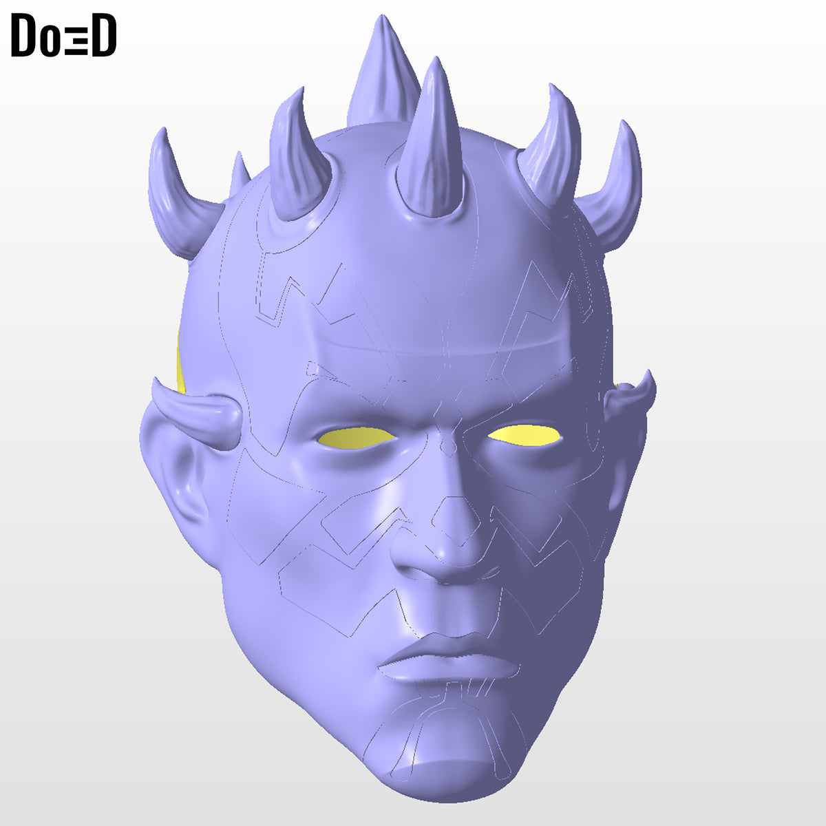 Maul Shadow Lord Helmet Star Wars | 3D Printable Model Print STL File #MS472