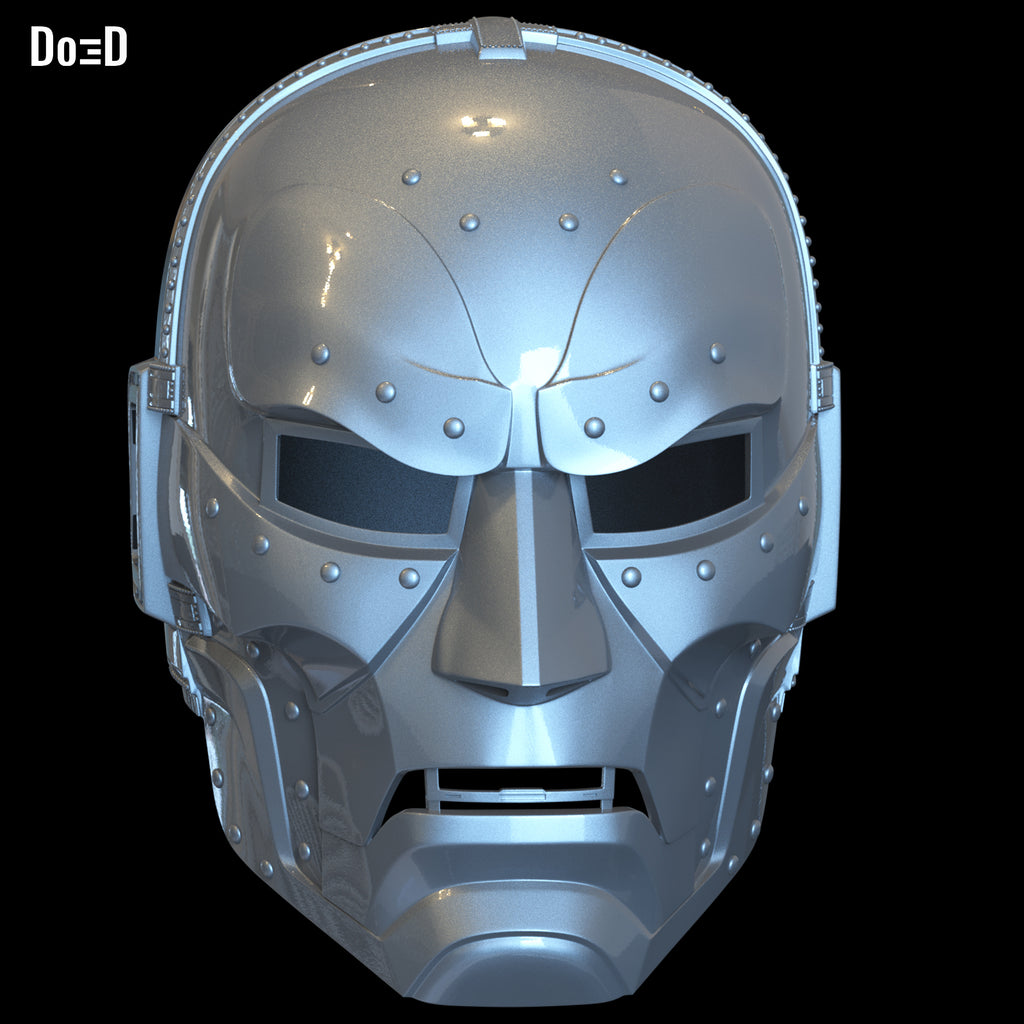 Doctor Doom 2 in 1 Helmet SDCC D23 Fantastic Four Mid Credit Mask 3D Model #DD21