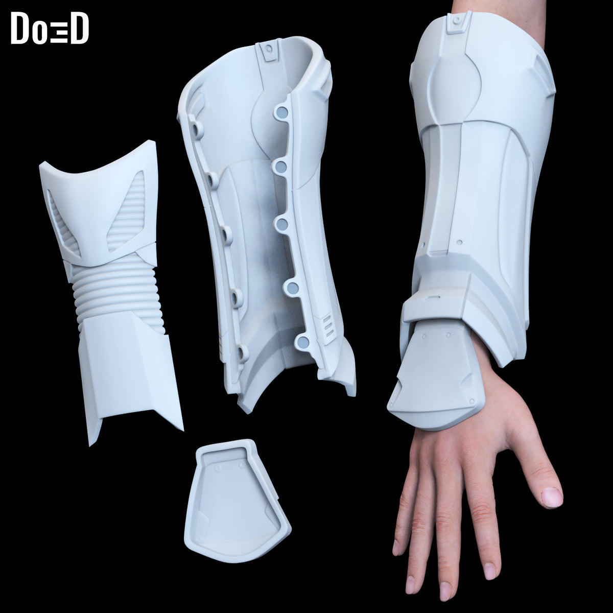 Daisy Johnson Quake's Gauntlet Agents of Shield | 3D Model Project #984
