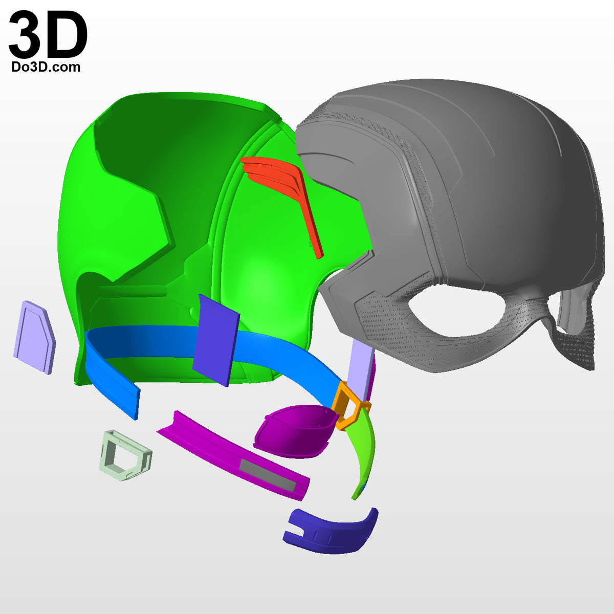 US Agent Helmet John Walker Falcon & Winter Soldier | 3D Printable Model #U8A1