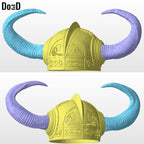 Stoick Hiccup Helmet 2025 How to Train Your Dragon 3D Printable Model STL  #H261