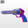 T-elos Xenosaga Pistol / Gun / Blaster | 3D Model Project #4473