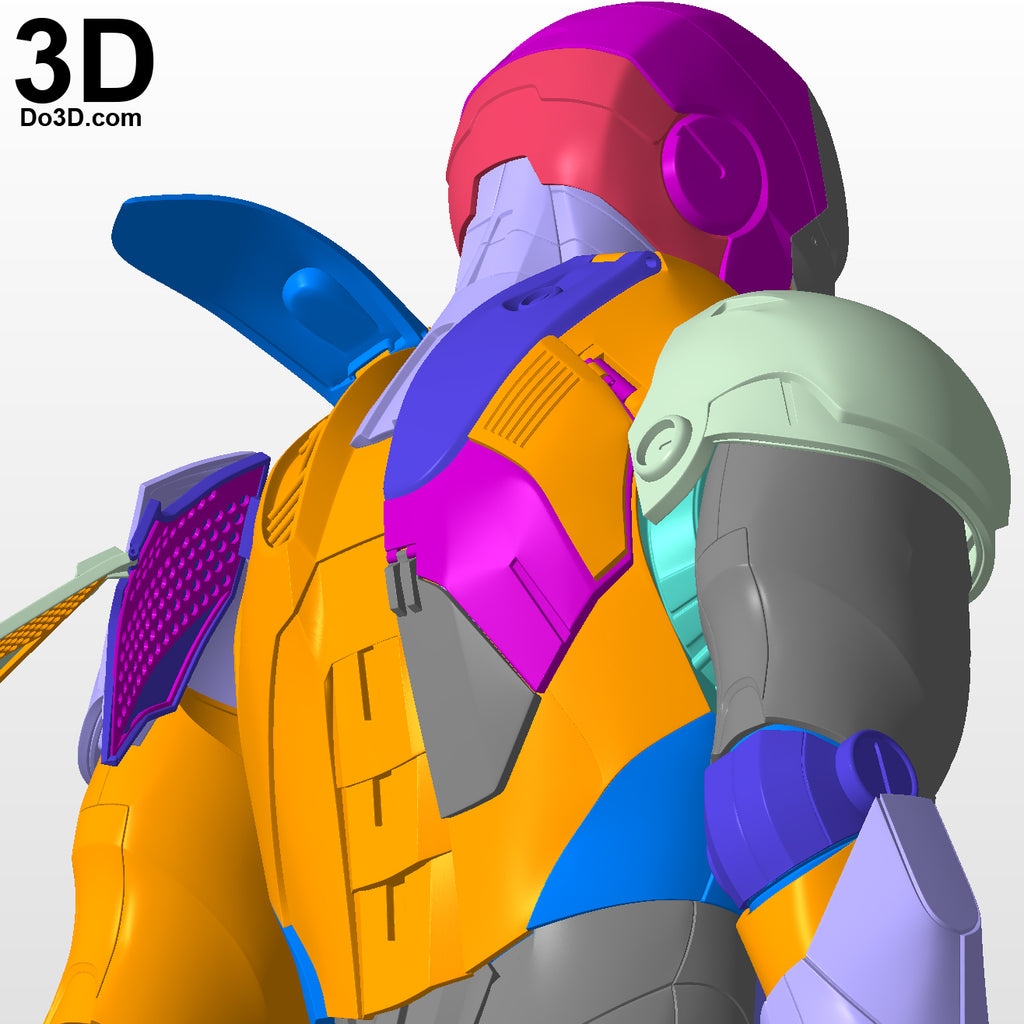 Iron Man Mark III Full Body Armor Suit MK 3 Version 2 | 3D Printable Model #V23