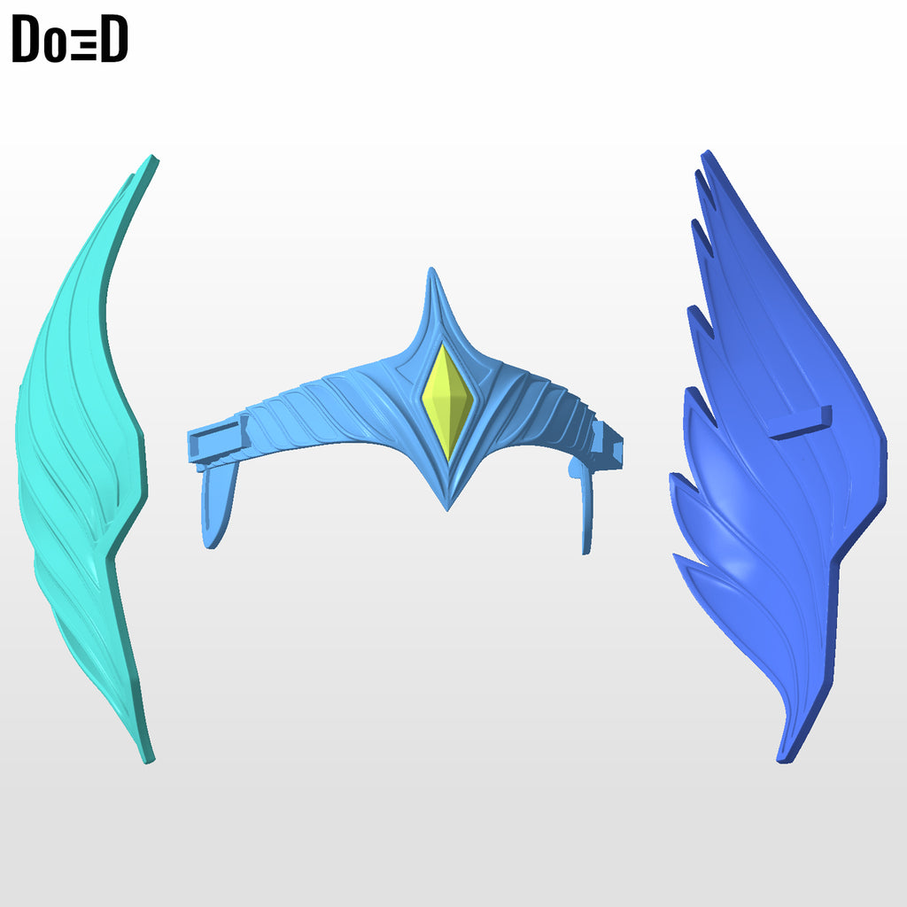 She-Ra Crown + Armor MOTU SheRa | 3D Printable Model #SR26