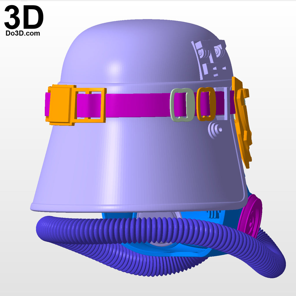 MudTrooper Swamp Trooper Helmet Mud Trooper | 3D Printable Model #H921