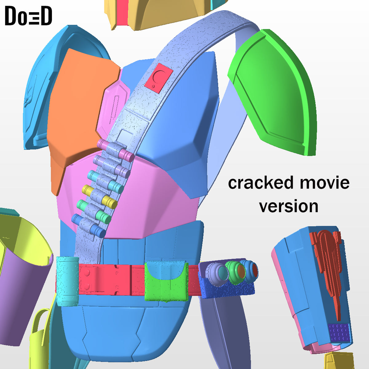 The Mandalorian & Grogu Full Body Armor Set | 3D Model Project #6270