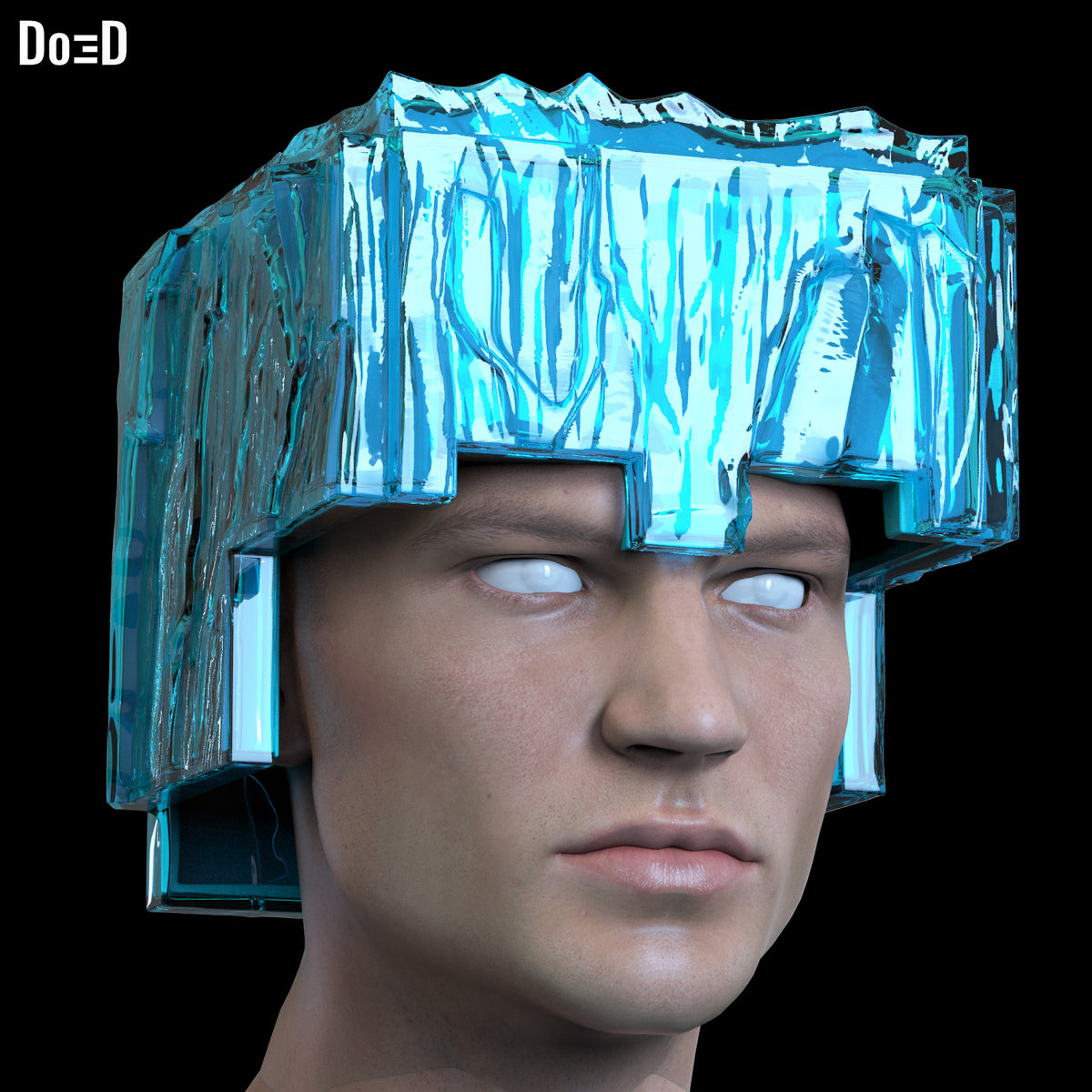 Diamond Armor Helmet ONLY Minecraft Movie | 3D Printable Model STL File #D812