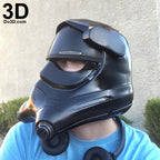 Tie Pilot Helmet from Star Wars VII: The Force Awakens  | 3D Printable Model #34