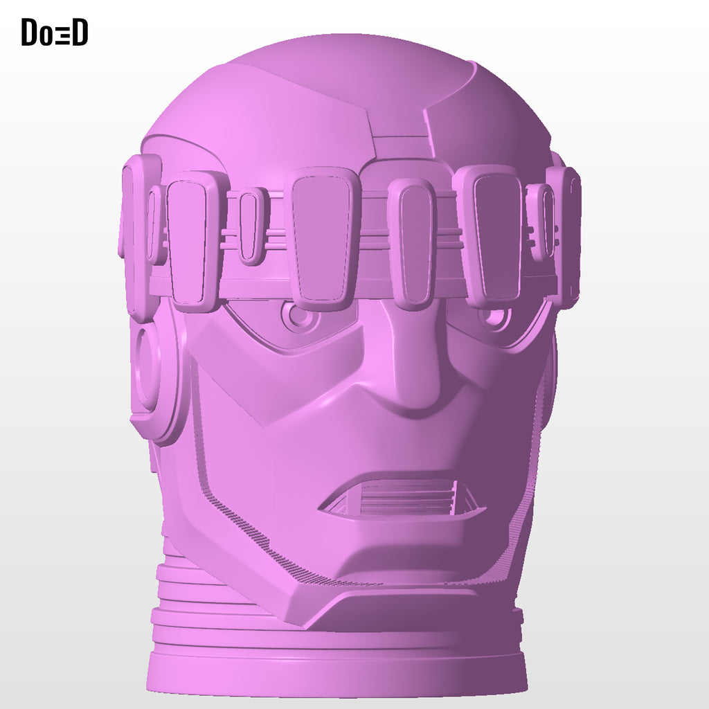 Sentinel Head Life-size Statue Helmet Avengers Doomsday 3D Printable Model #SD9