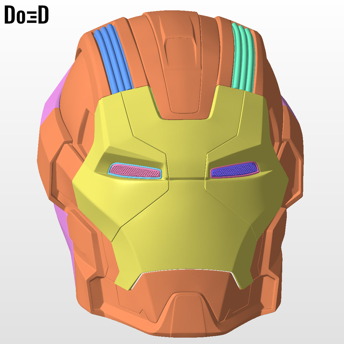 Iron Man Mark XVII HeartBreaker MK 17 Helmet | 3D Printable Model #4122