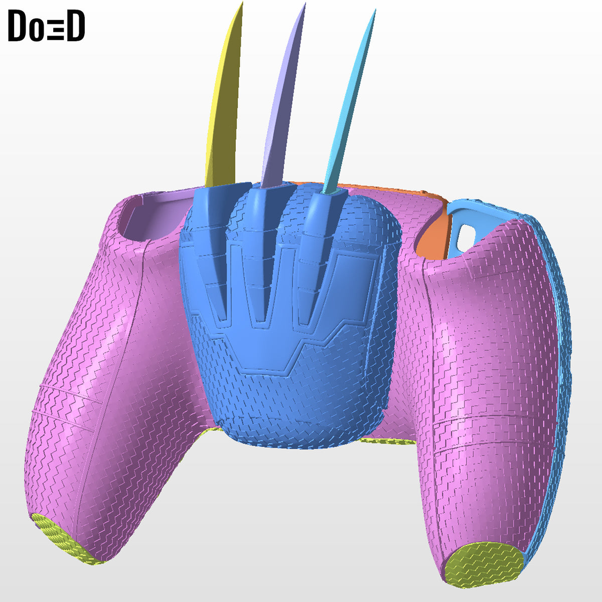 Wolverine PS5 Controller Case Cover | 3D Printable Model Print File #WPS51