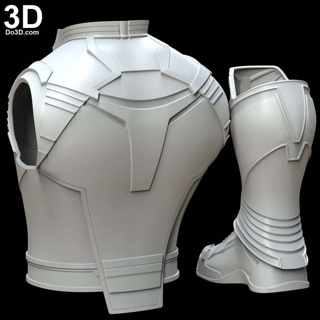 Thanos Vest Armor, Shin, and Boots | 3D Model Project #4418