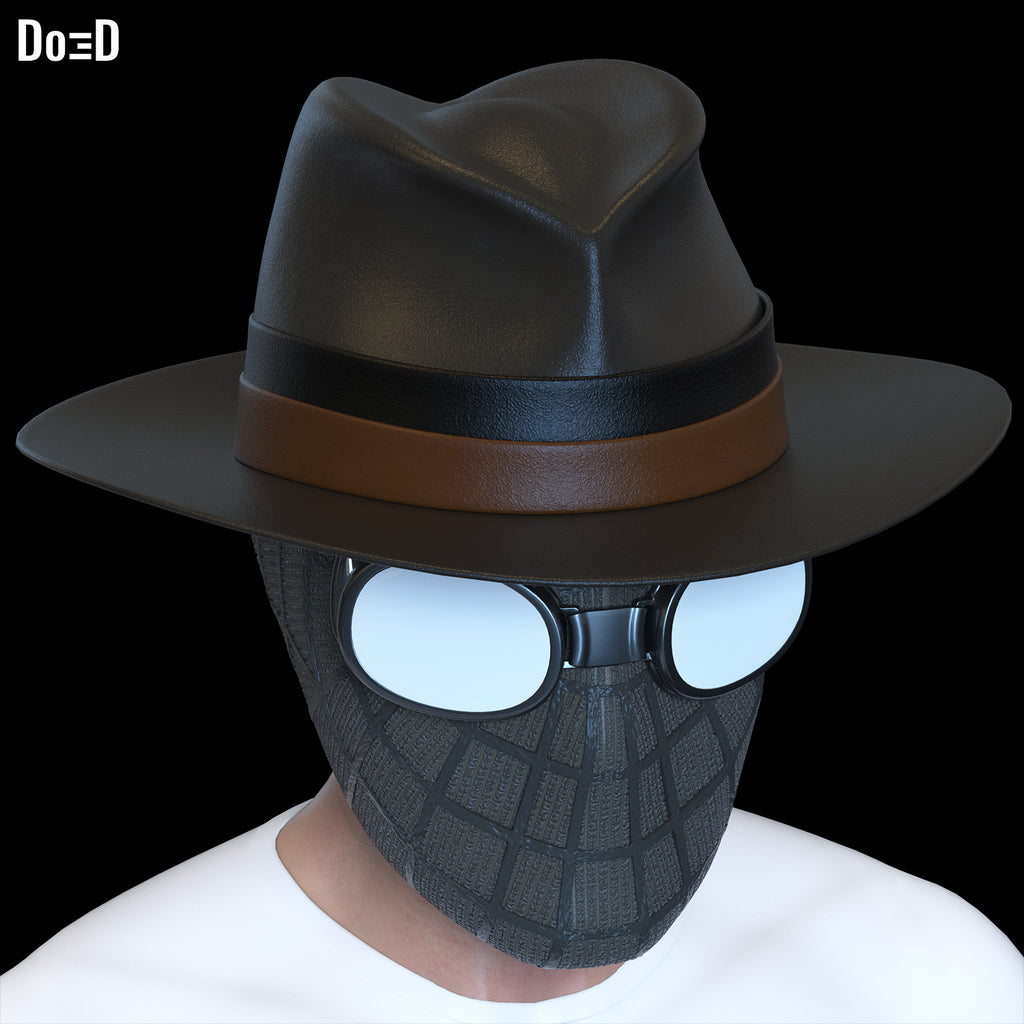Spider-Noir Helmet Nicolas Cage Spider-Man | 3D Printable Model #SN79