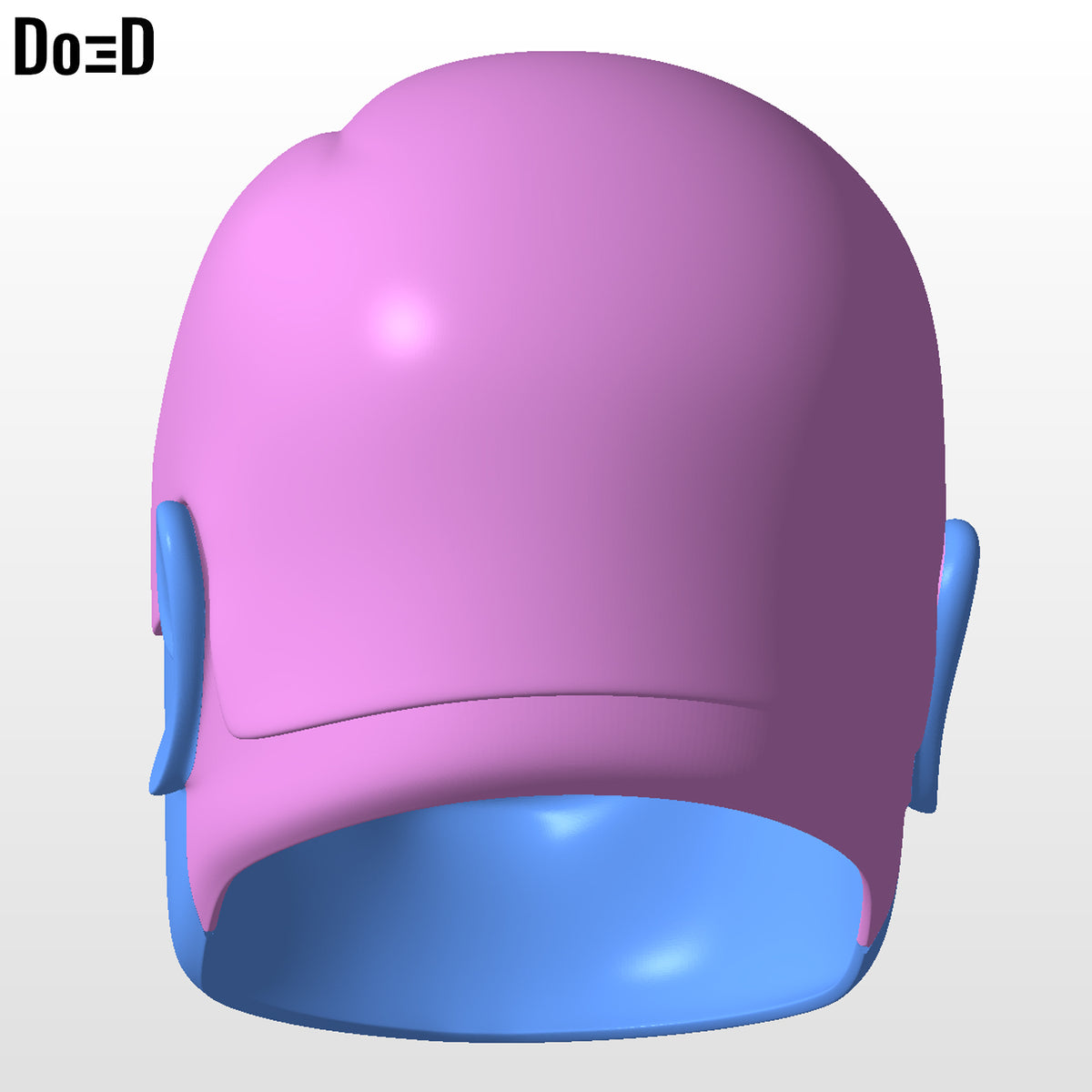 Serpoian Helmet Dandadan Alien | 3D Printable Model STL File #SA24